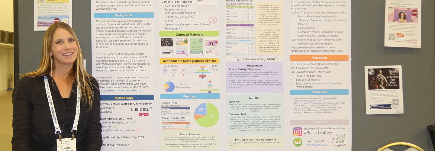 STAR PI presenting research done with STAR Scholar